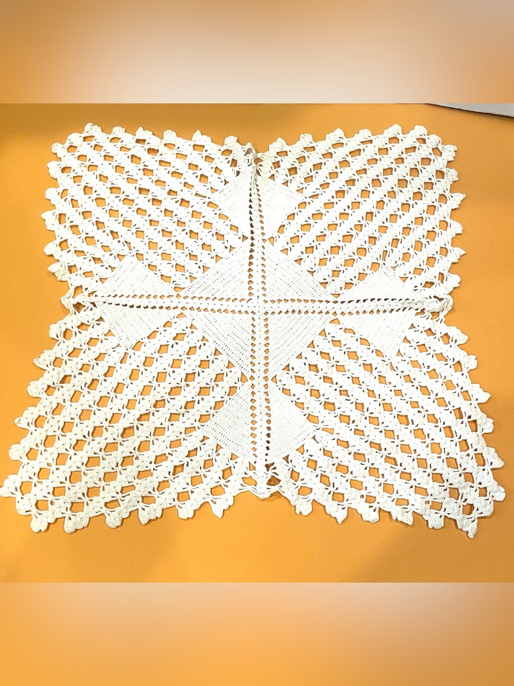 Very vintage handcrafted Doily by my great aunt